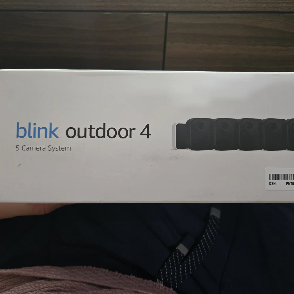 Amazon Blink Outdoor 4 Black Security Camera System